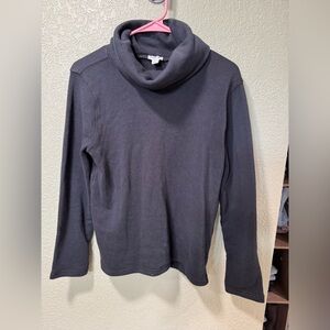 J. Crew Black Turtleneck Sweater